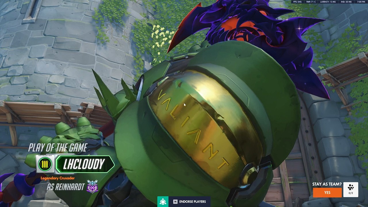 POTG | Лучший Рейнхардт в мире - LHCLOUDY Рейнхардт, 1 сезон