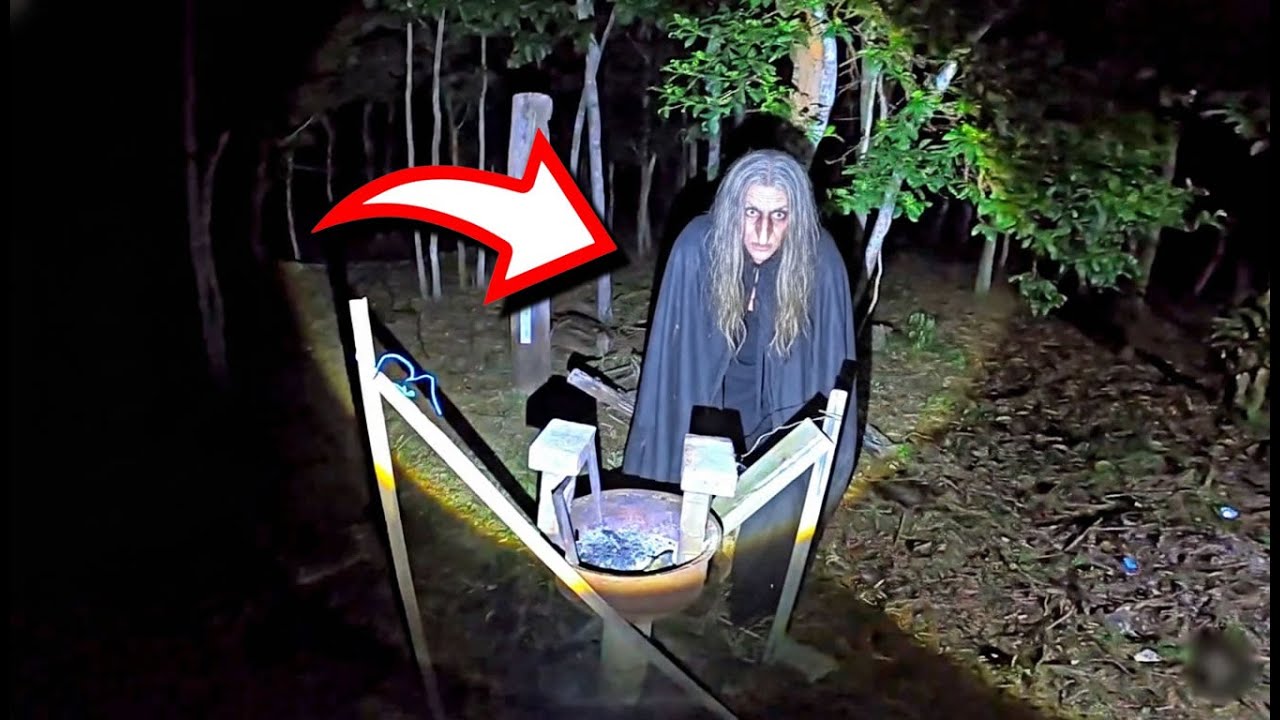 FICAMOS DE FRENTE COM A APARIÇÃO DA BRUXA NA FLORESTA!