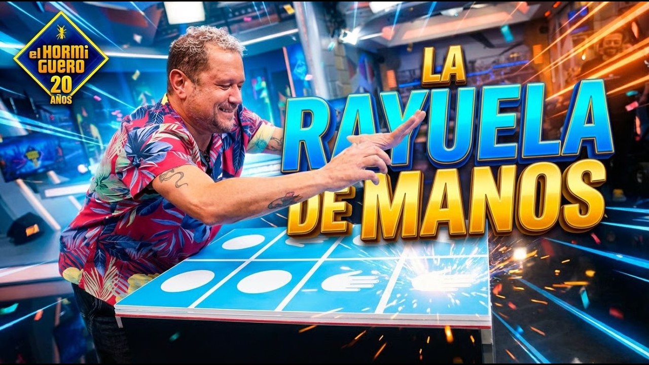 La rayuela de manos con los tertulianos cómicos - El Hormiguero
