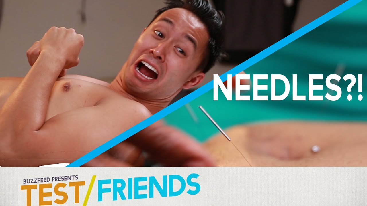 People Try Acupuncture Therapy &bull; The Test Friends