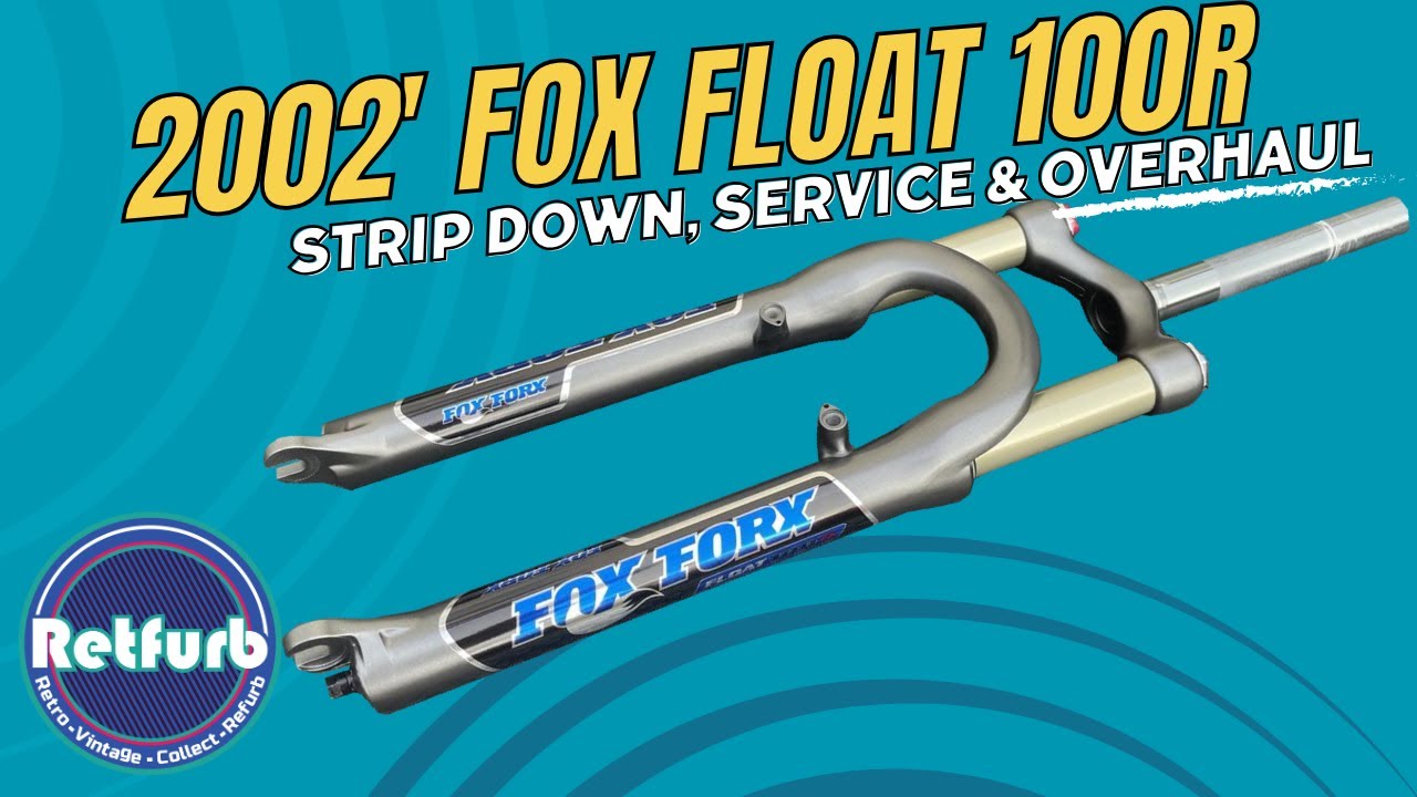 Early Fox Forx 100R Bicycle Forks - Servicing How To Overhaul - Retfurb Vintage Refurb