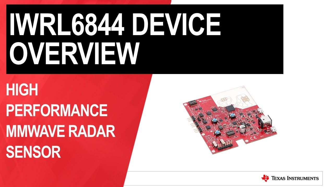IWRL684x: Low-Power mmWave Sensor with HSM Security