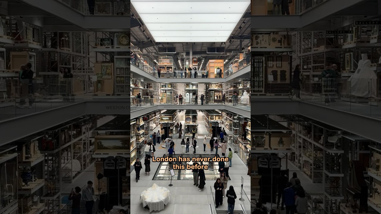London&rsquo;s new unique museum - Victoria and Albert East Storehouse #victoriaandalbertmuseum #vanda