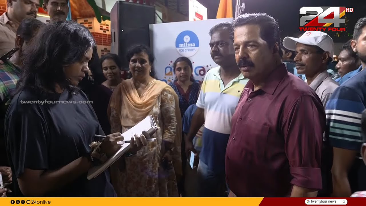 'ഞാൻ സാറിനെ വരക്കട്ടെ'; കലോത്സവ നഗരിയിൽ SKNനെ ലൈവായി വരച്ച് മത്സരാർത്ഥി