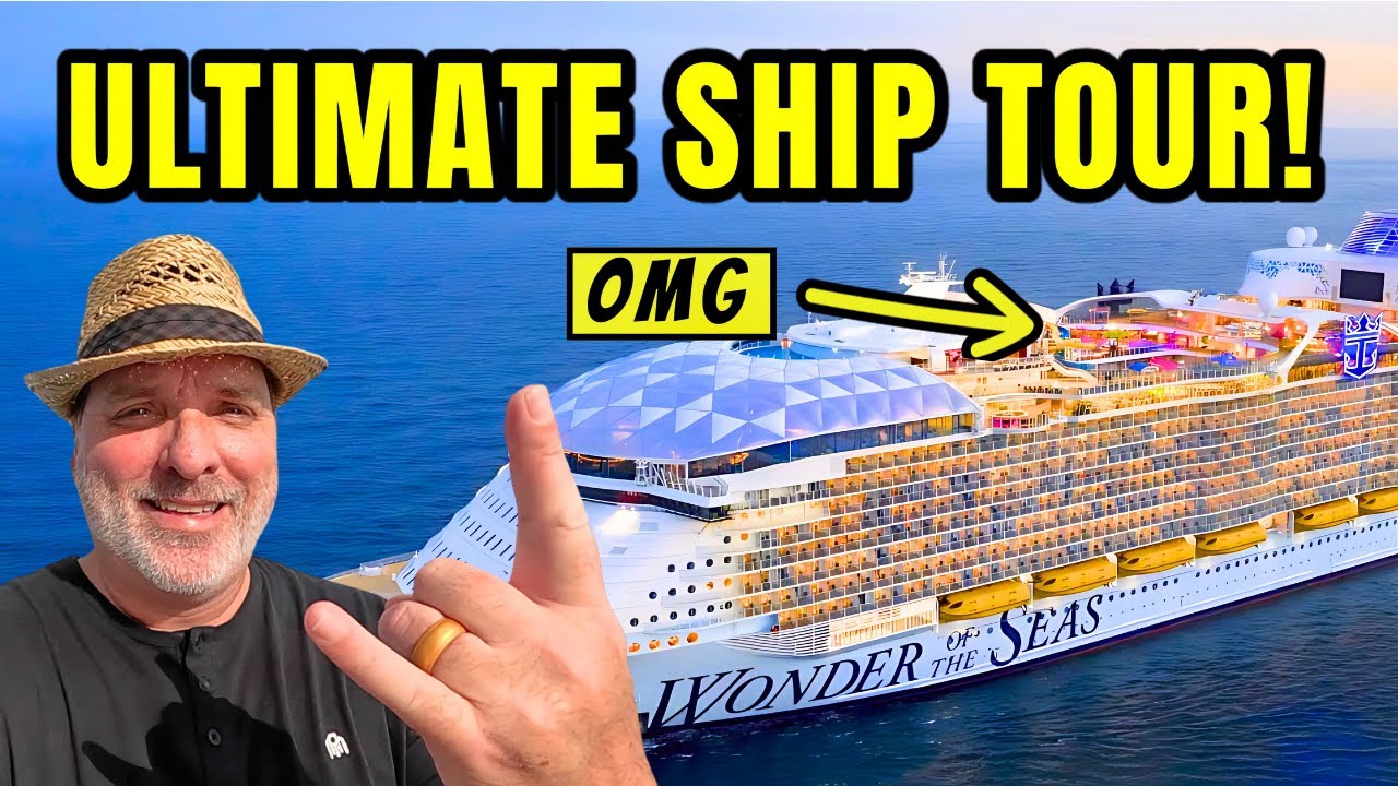 Полный обзор корабля Wonder Of The Seas | Пошаговое руководство по палубам