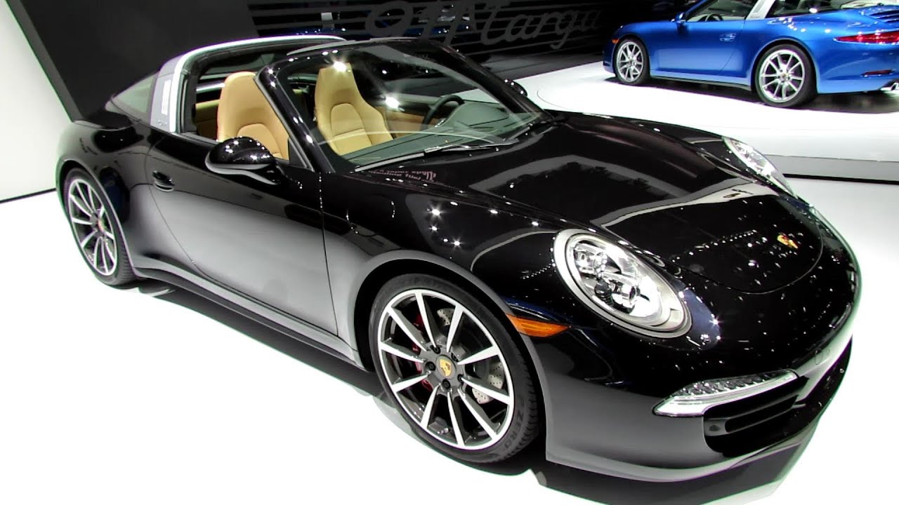 2015 Porsche 911 Targa 4S - Exterior and Interior Walkaround - Debut at 2014 Detroit Auto Show