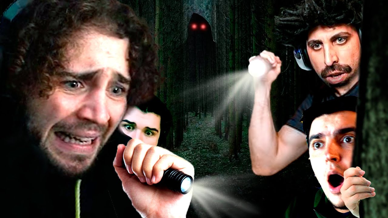 4 IDIOTAS FICAM PRESOS NUMA FLORESTA ASSOMBRADA