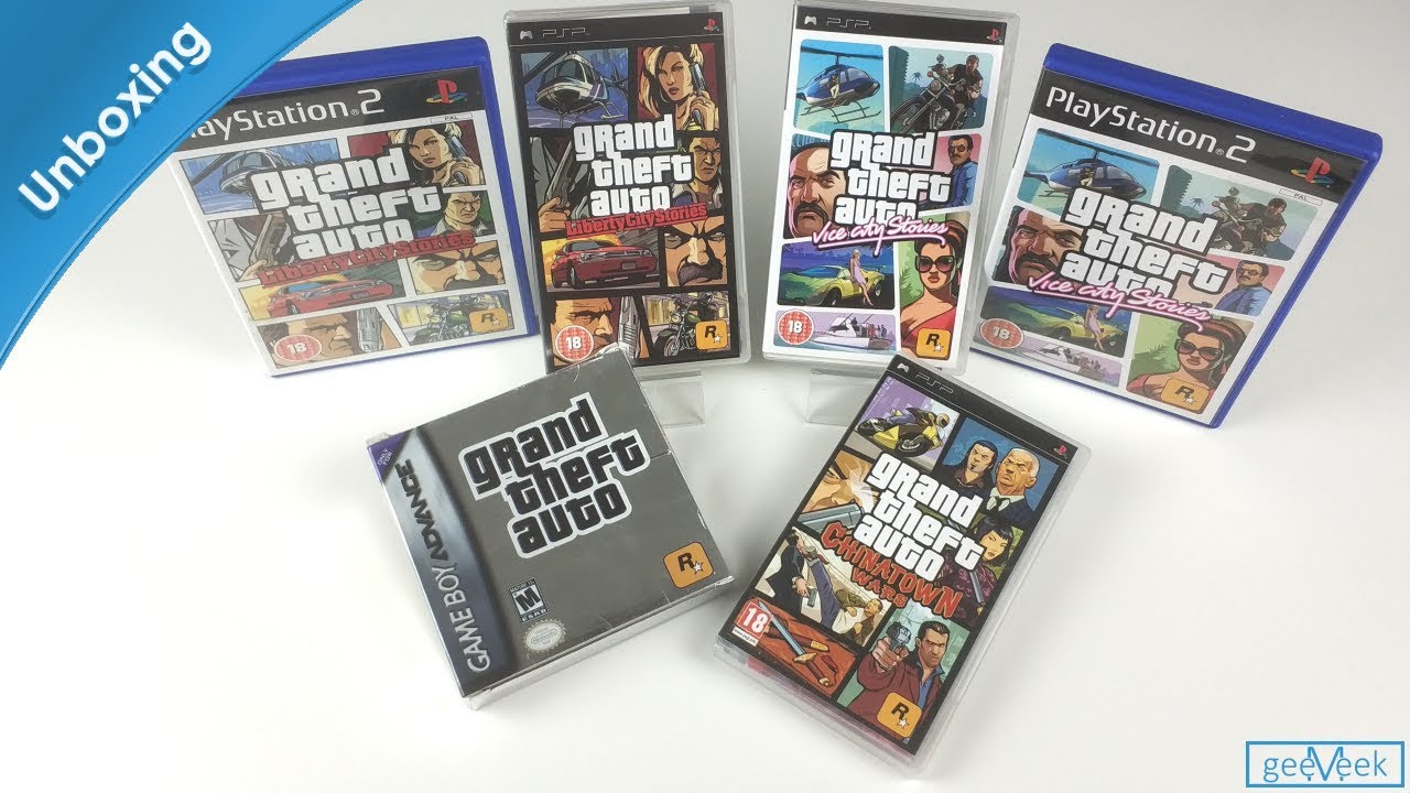 GTA Collection Unboxing - Part 3: The Portables