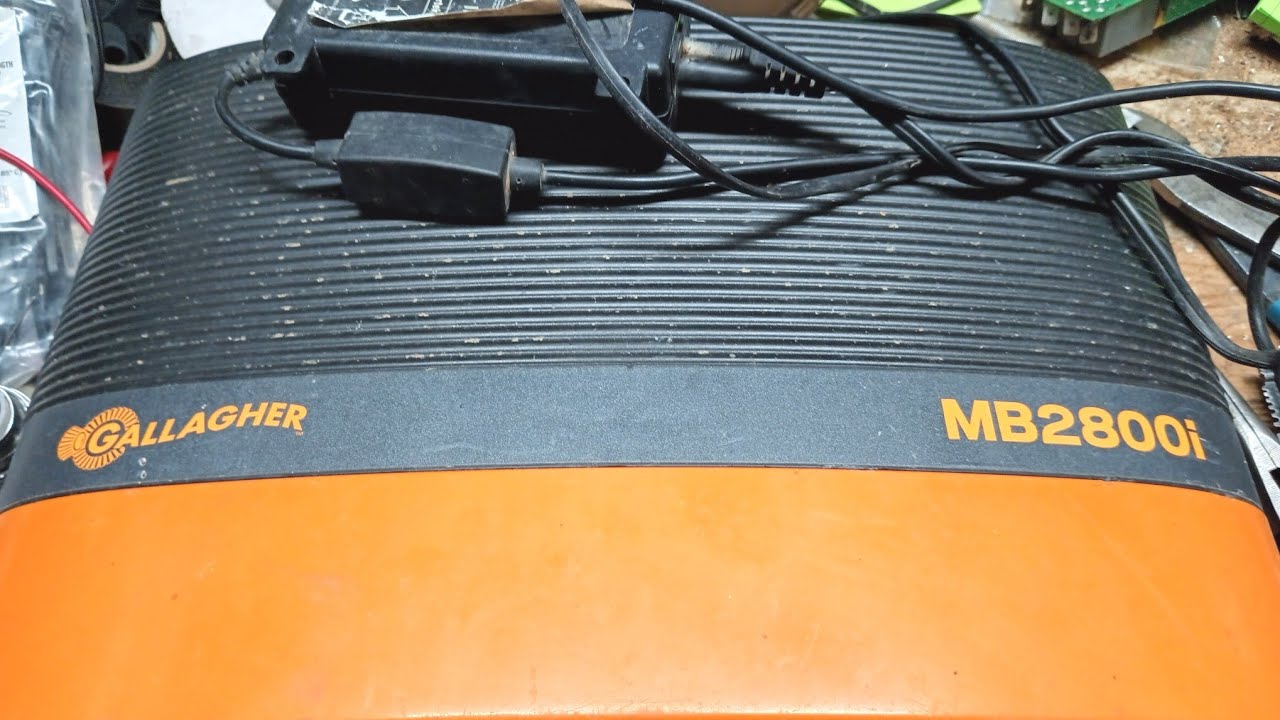 How To Test & Repair a Gallagher MB2800i Fence Energizer | Gallagher Fence Charger Repair