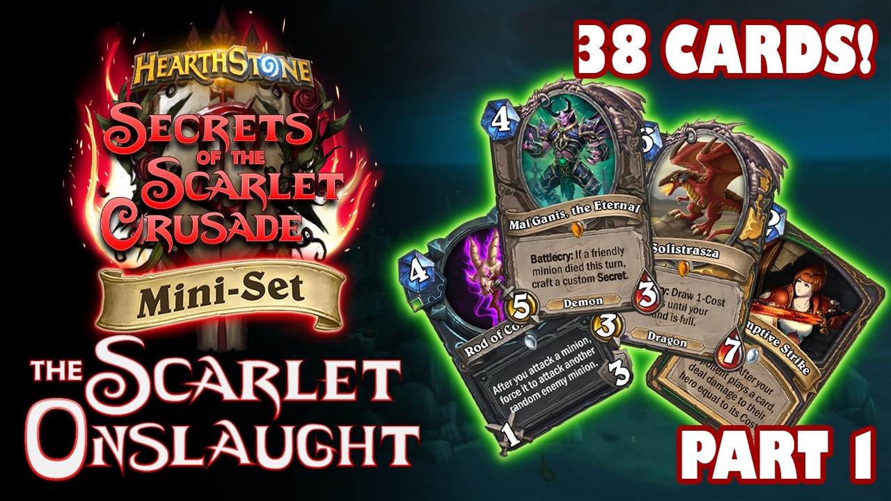 Craft a custom Secret?! | Secrets of the Scarlet Crusade Mini-Set