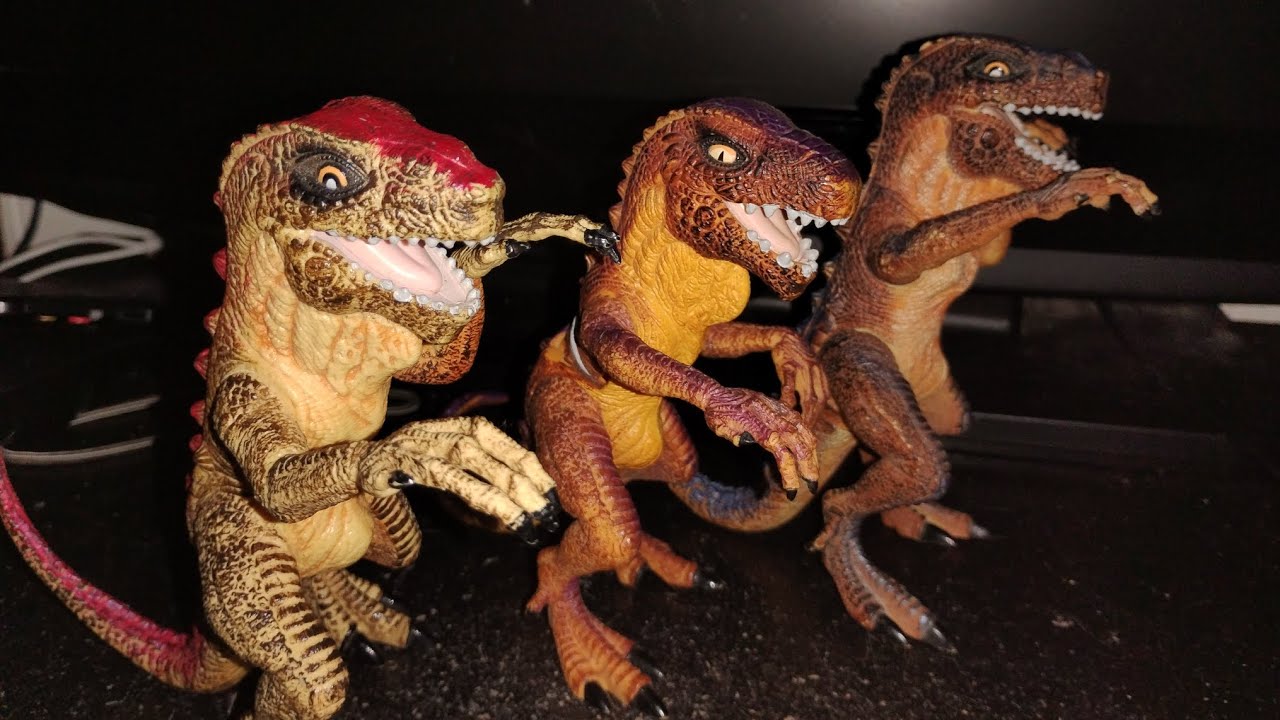 Trendmasters Godzilla 1998 Baby Godzillas Figure Review.