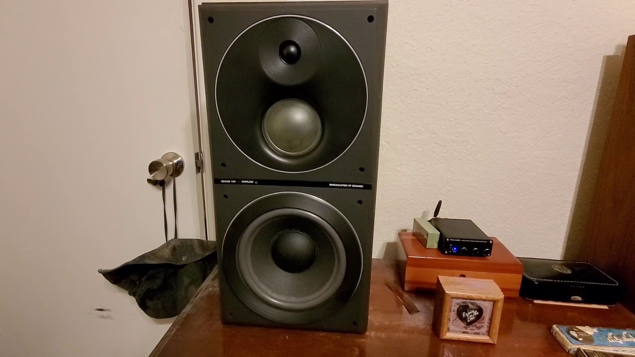 Bang and Olufsen Beovox S80 sound test