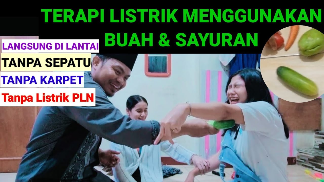 Alat Terapi Listrik Tanpa Kabel Terlihat Kepasien langsung dilantai tanpa sepatu,karpet,&colok PLN