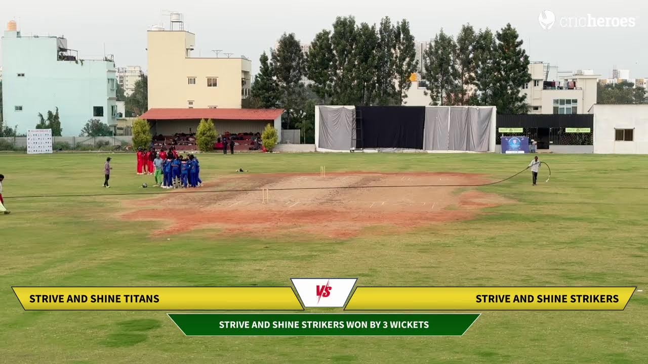 Strive and Shine Titans vs Strive And Shine Strikers | Strive And Shine Primier League -3(League M…