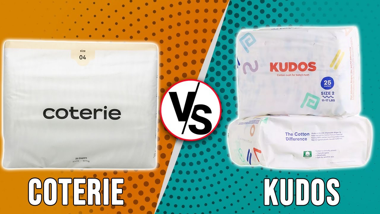 Coterie vs Kudos- Which Diaper Is Better? (Don't BUY Until You Watch This)