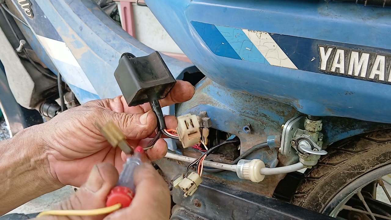 EP.54 :วิธีไล่สีสายไฟระบบจุดระเบิดยามาฮ่า เบล 80  Yamaha Bell 80 (Y 80)