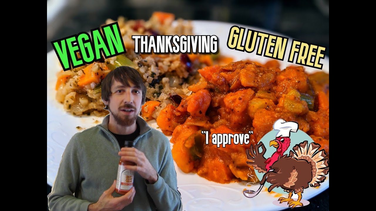 Easy Vegan + Gluten Free Thanksgiving Stuffing and Veggie Marinade