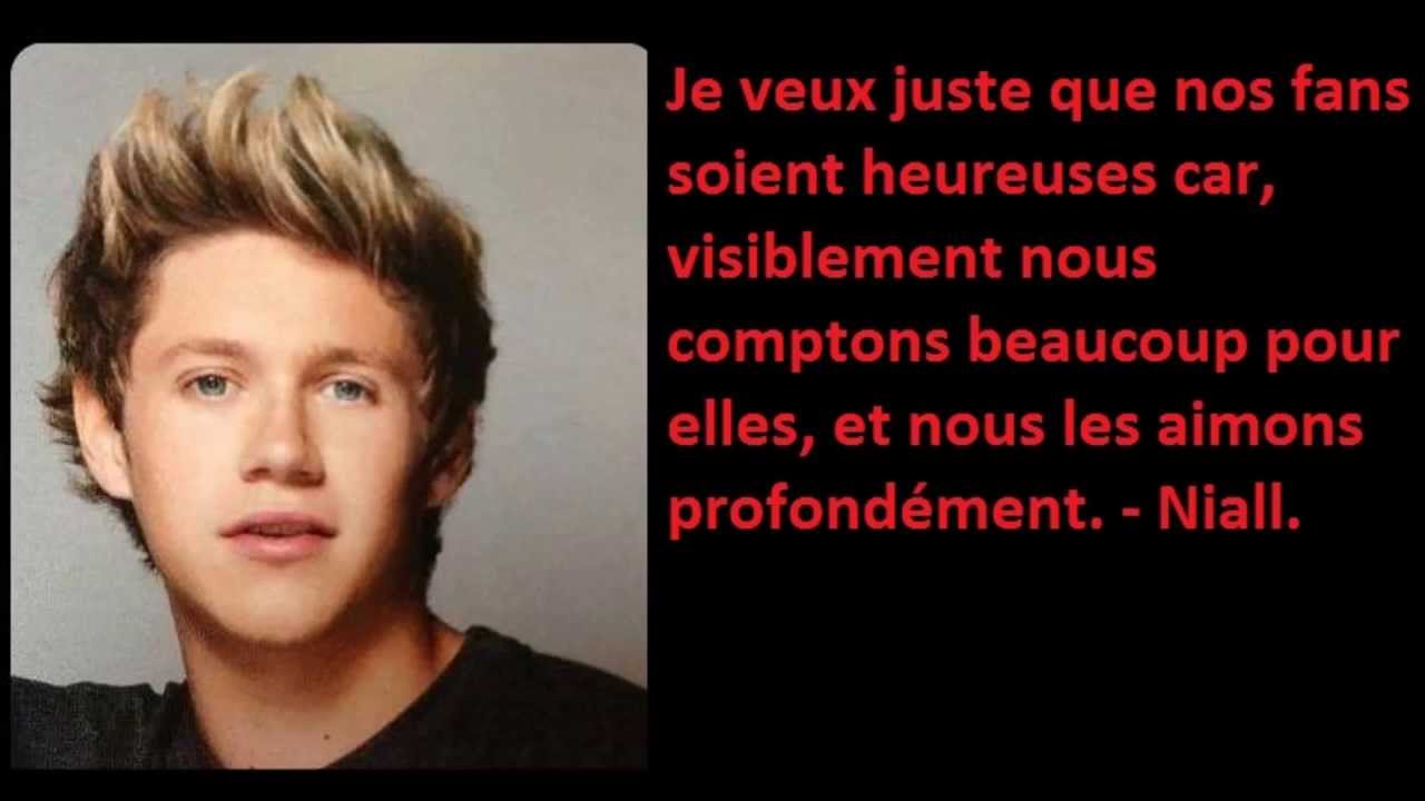 Niall Horan Facts Francais sur les filles