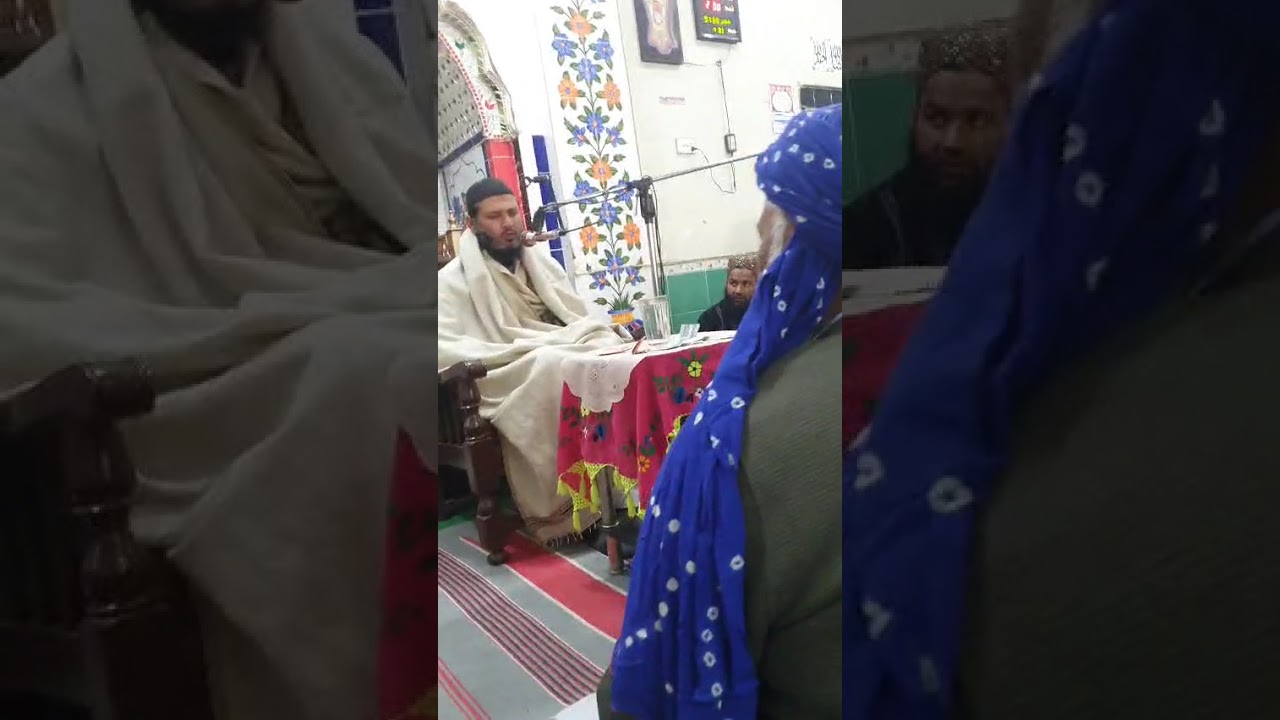 فاضل بھیرہ شریف عبدالشکور صاحب دادا جان کی برسی کے موقع پر۔۔۔عرش کی عقل دنگ ہے۔۔۔جان ہیں وہ جہان کی۔