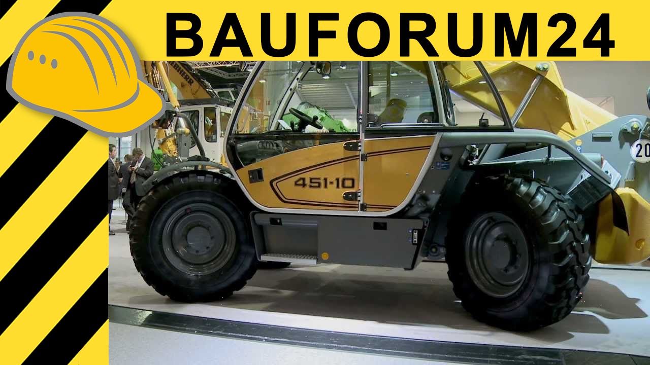Liebherr Teleskoplader TL 451-10 - IFAT Entsorga