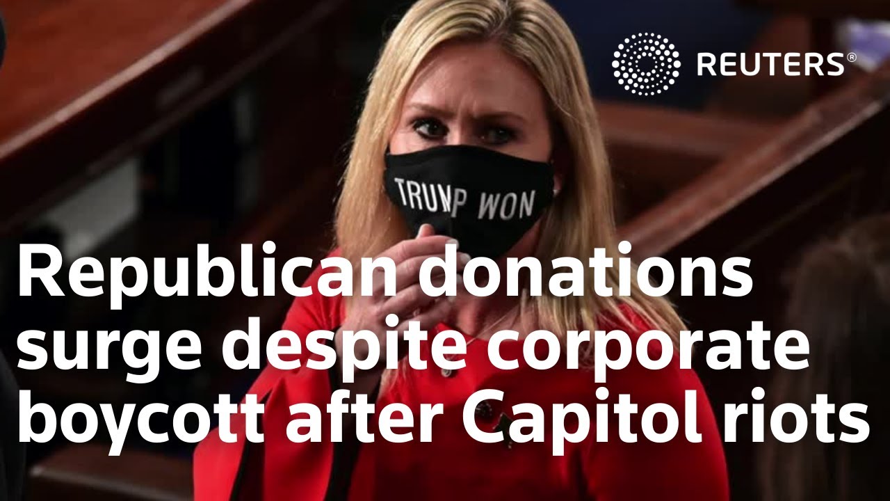 Republican donations surge despite corporate boycott after Capitol riots