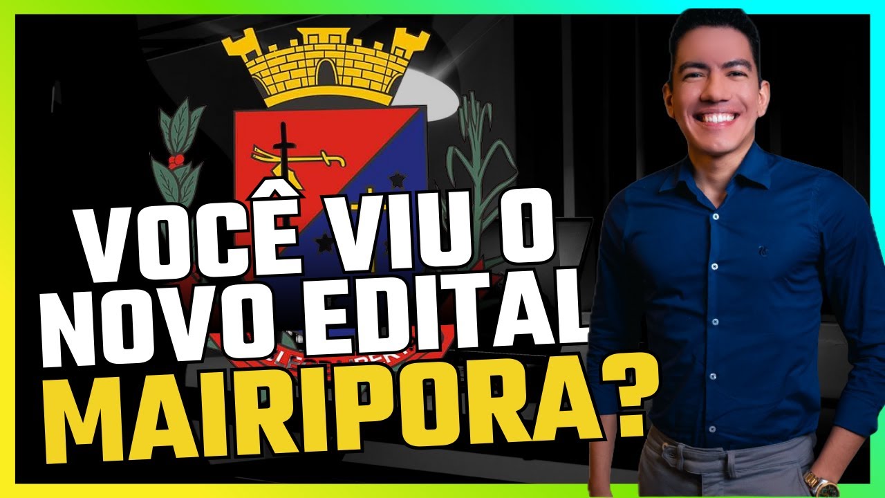 Saiu o edital da GCM Mairipora