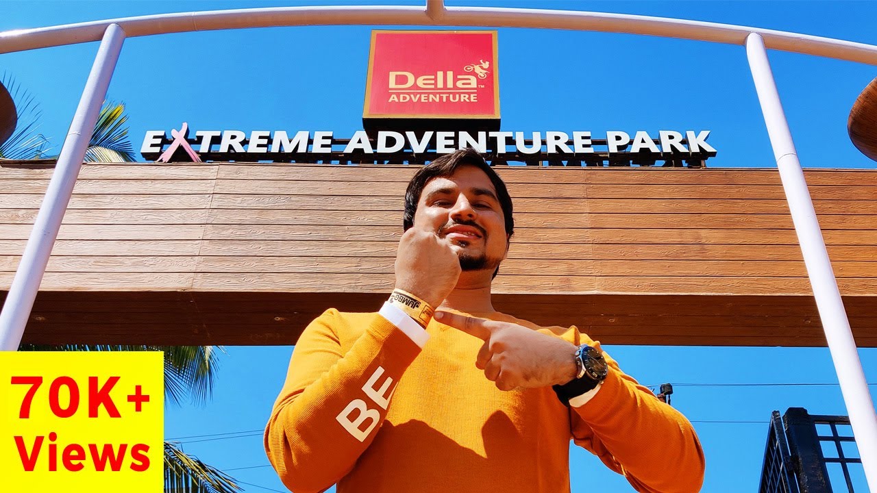 Della adventure park Lonavala | Della adventure rides | Della adventure Lonavala bungee jumping