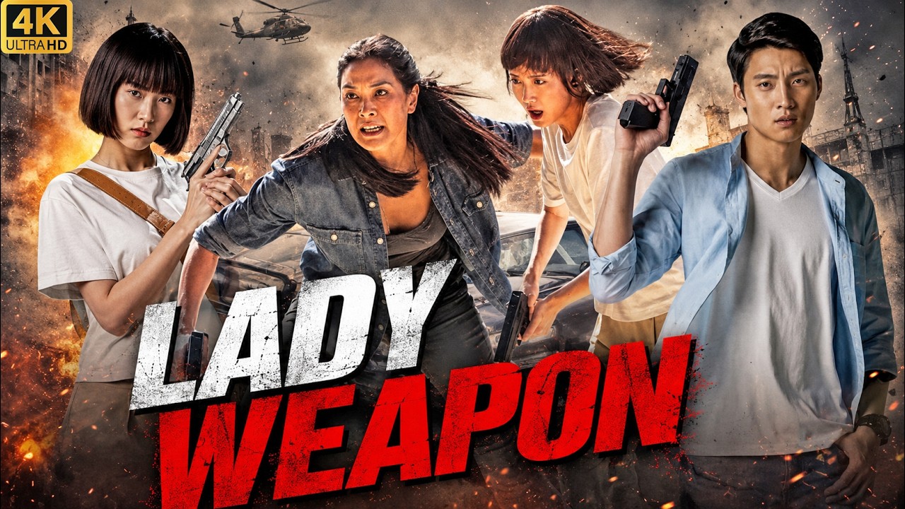 LADY WEAPON (4k UHD) Martial Arts Movies In English | Hollywood Action Movie | Metinee Kingpayome