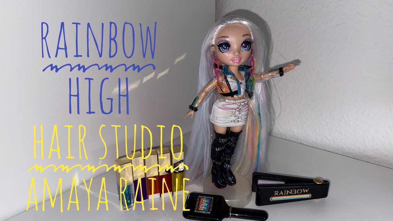 Rainbow High | Hair Studio Amaya Raine | Unboxing & Review