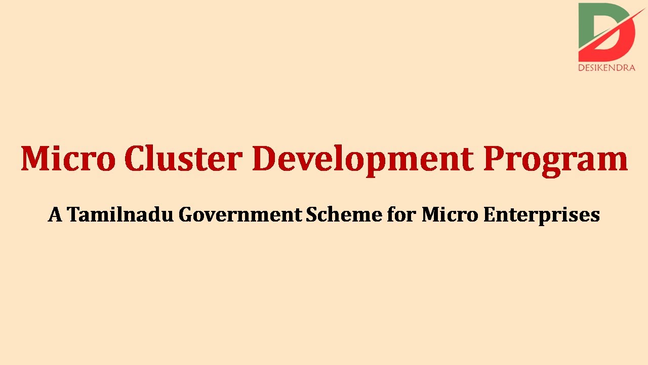 Micro Cluster Development Program