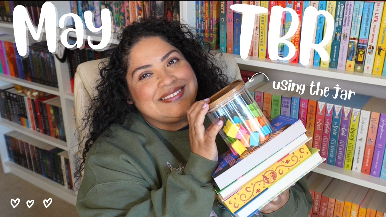 tbr jar chooses my May books📚✨monthly TBR