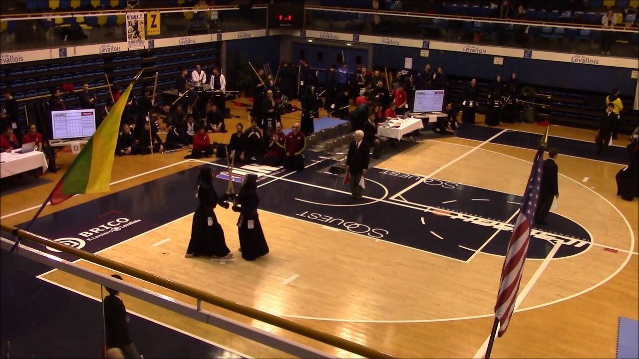 Kendo Open de France 2018 Team Men ESVN vs LILLE 2
