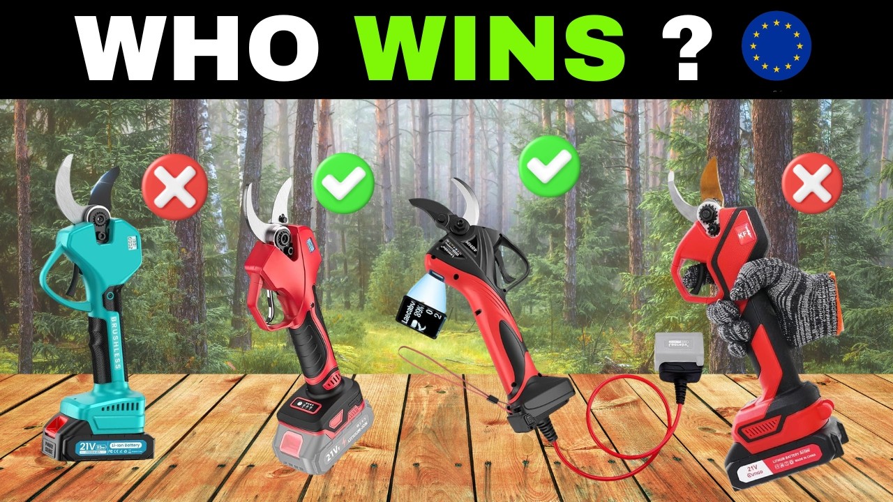 ✅ TOP 7 Best Electric Pruning Shears in Europe [2026] ✂️🔋Battery Powered