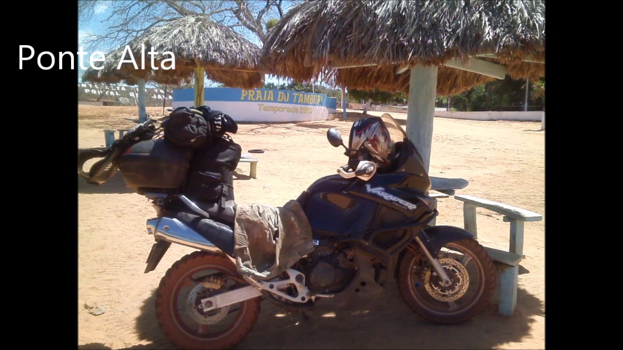 Viagem de moto entre São Paulo - Chapada dos Veadeiros - Jalapão / Varadero 1000 Tenerê 660