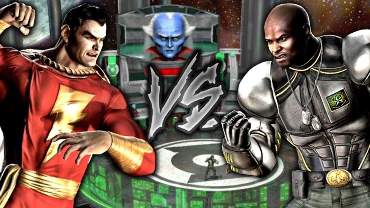 Mortal Kombat Vs. DC Universe - Captain Marvel Vs. Jax