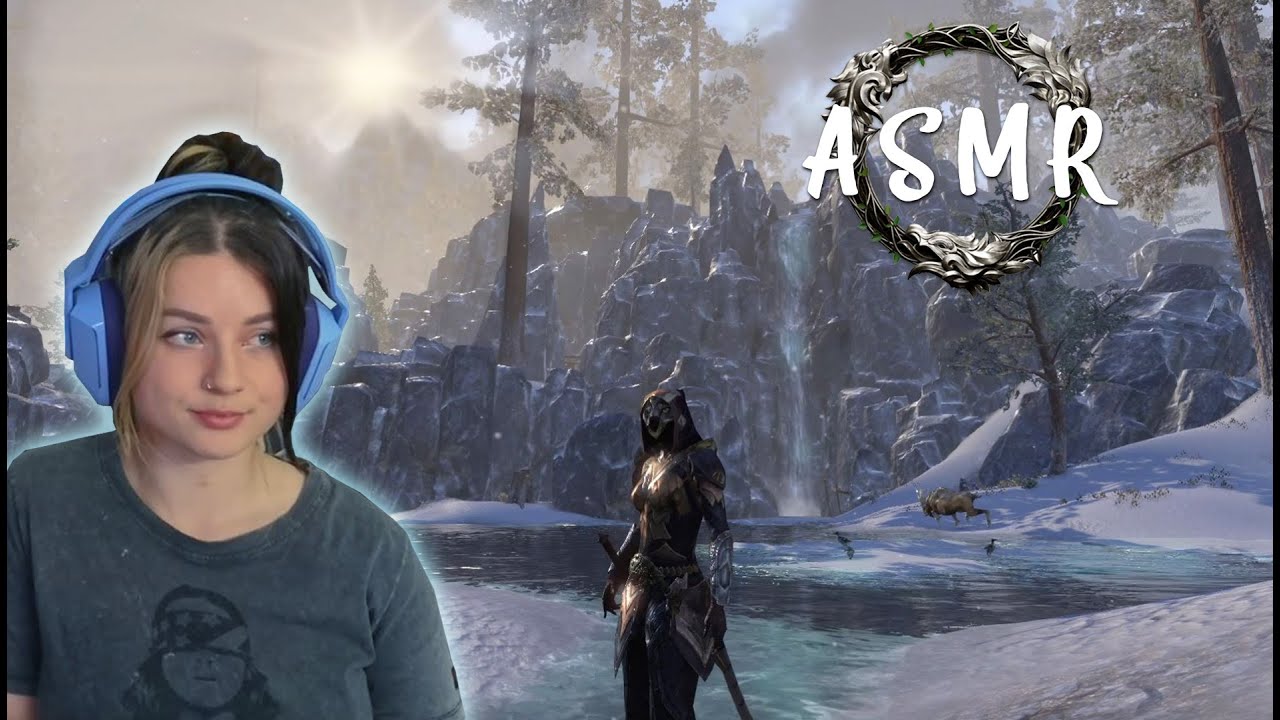 ASMR | Расслабляющее исследование Ротгара в The Elder Scrolls Online (ESO) ❄️ Мягкая речь, спокой...