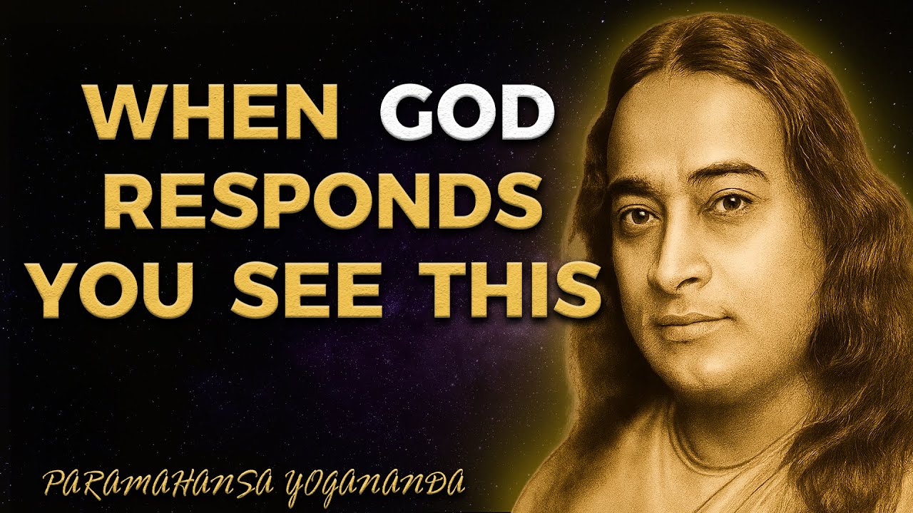 If You See These 3 Signs, God Is Answering Your Prayer Right Now — Yogananda