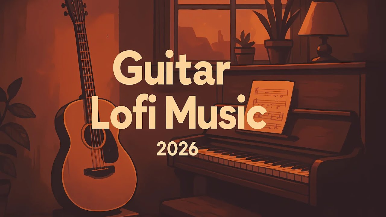 Golden Hour Guitar Lofi – Chill Vibes to Unwind, Study & Dream
