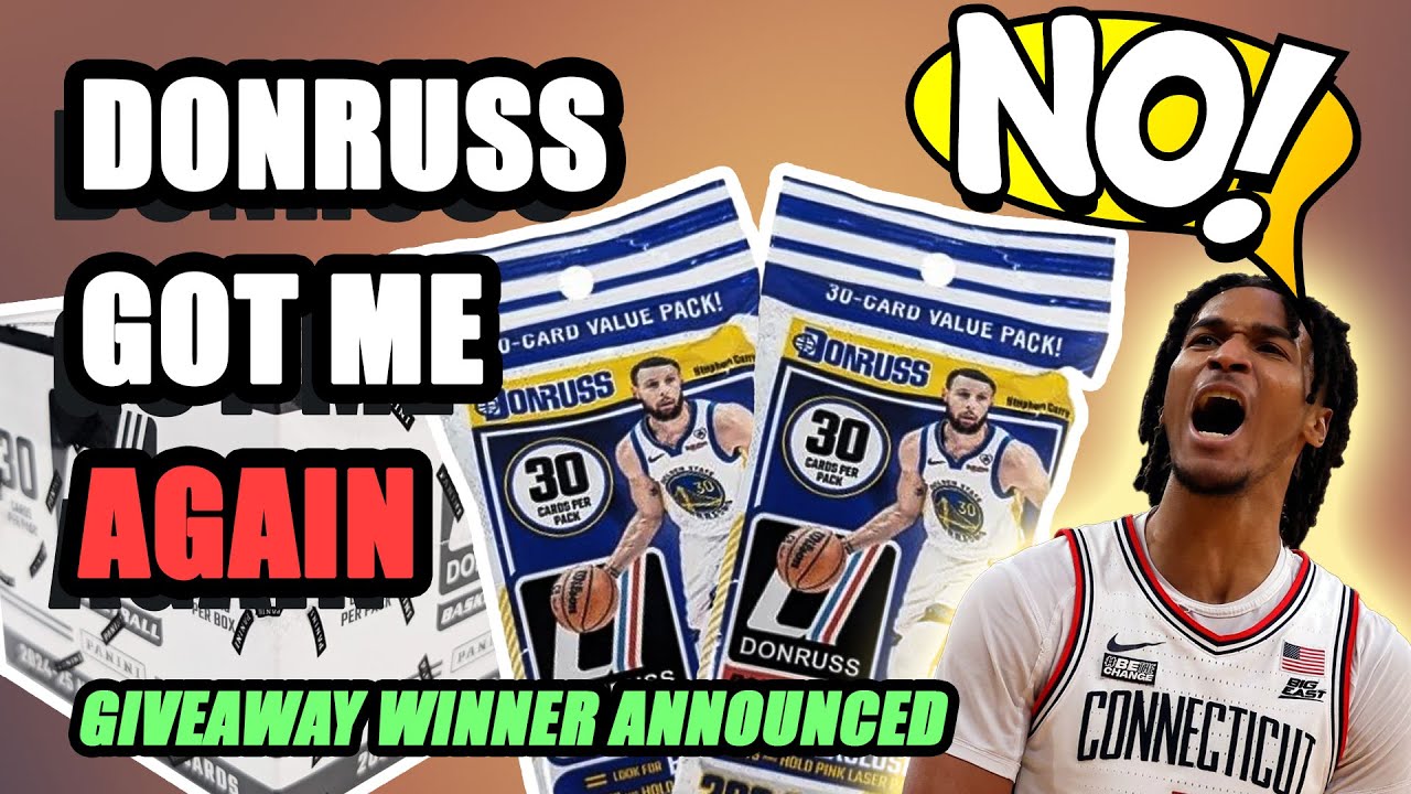 Did I Just Lose Money On This Basketball Card Box? | 2024-25 DONRUSS BASKETBALL Fat Packs