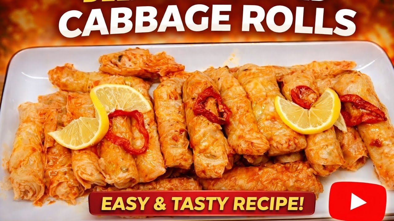The Best Cabbage Rolls Recipe ( Lahana Sarması ) | Easy & Yummy |