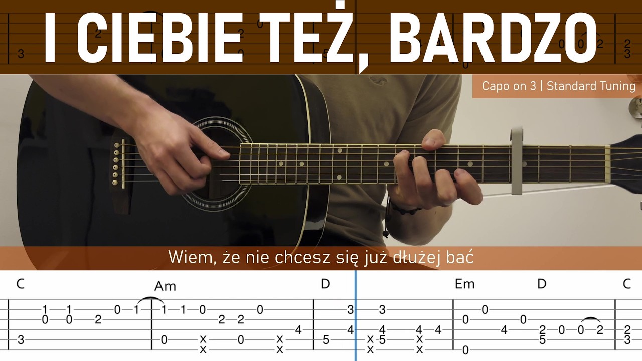 Daria Zawiałow Dawid Podsiadło Vito Bambino - I Ciebie też, bardzo | Fingerstyle Guitar Cover | TAB