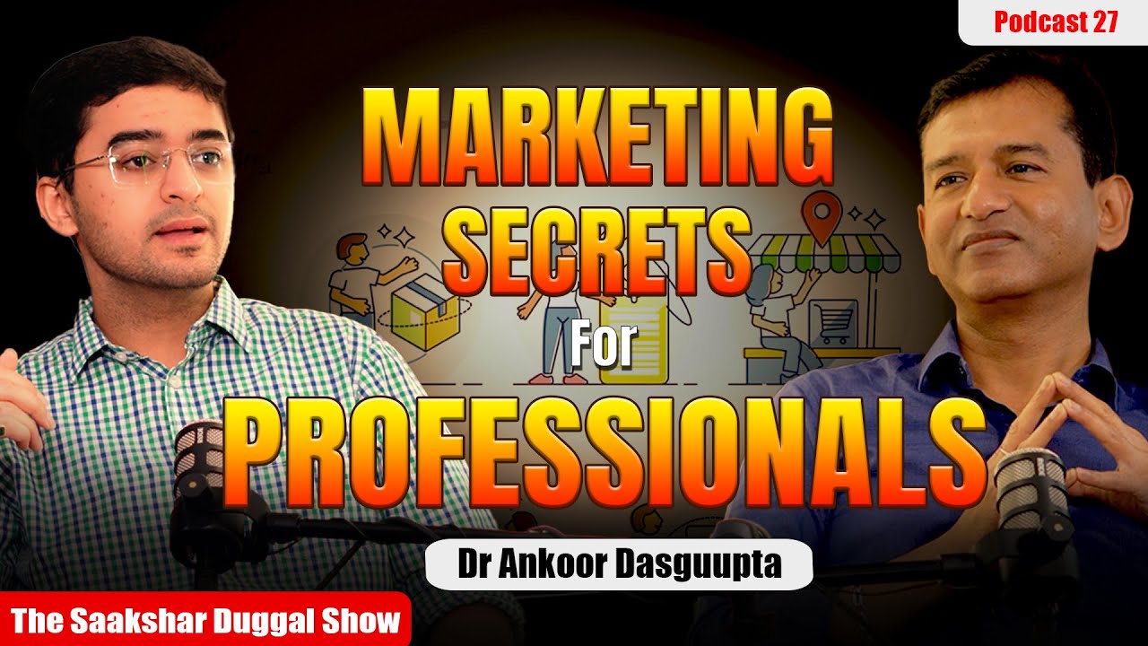 Modern Marketing Strategies, Advertising & Branding |The Saakshar Duggal Show |Dr. Ankoor Dasguupta