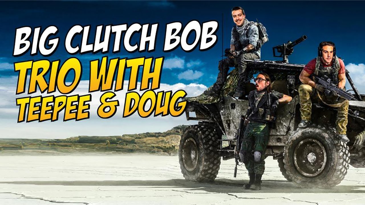BIG CLUTCH BOB - TRIO WITH TEEPEE & DOUG!!!