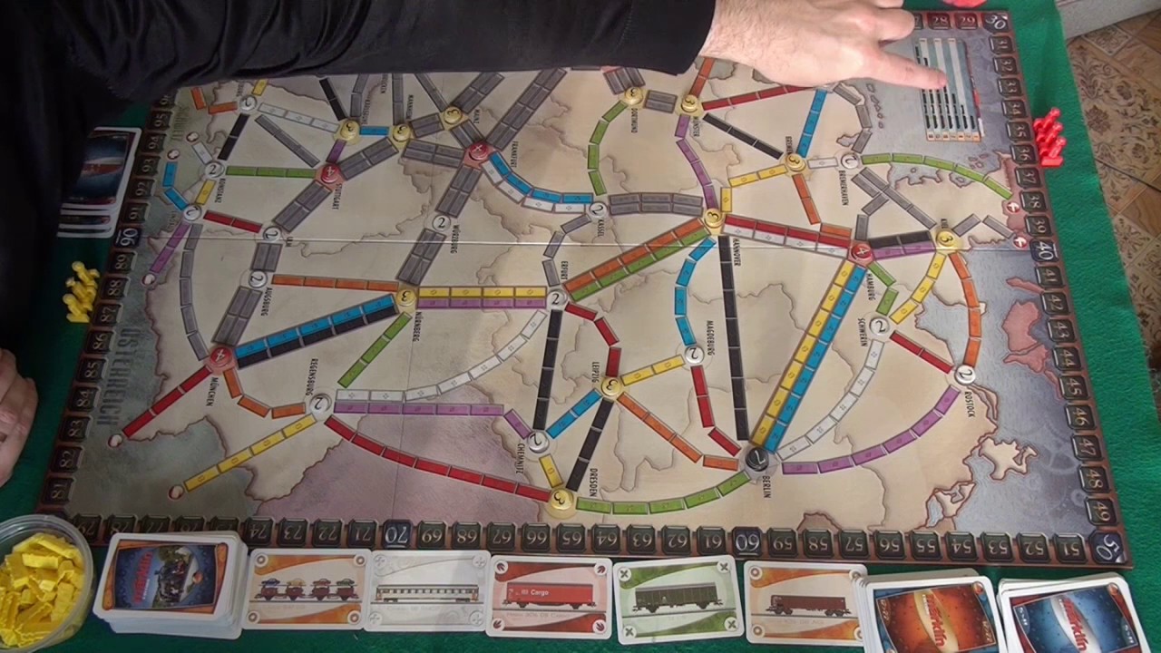 Ticket to Ride: Märklin - играем в настольную игру.
