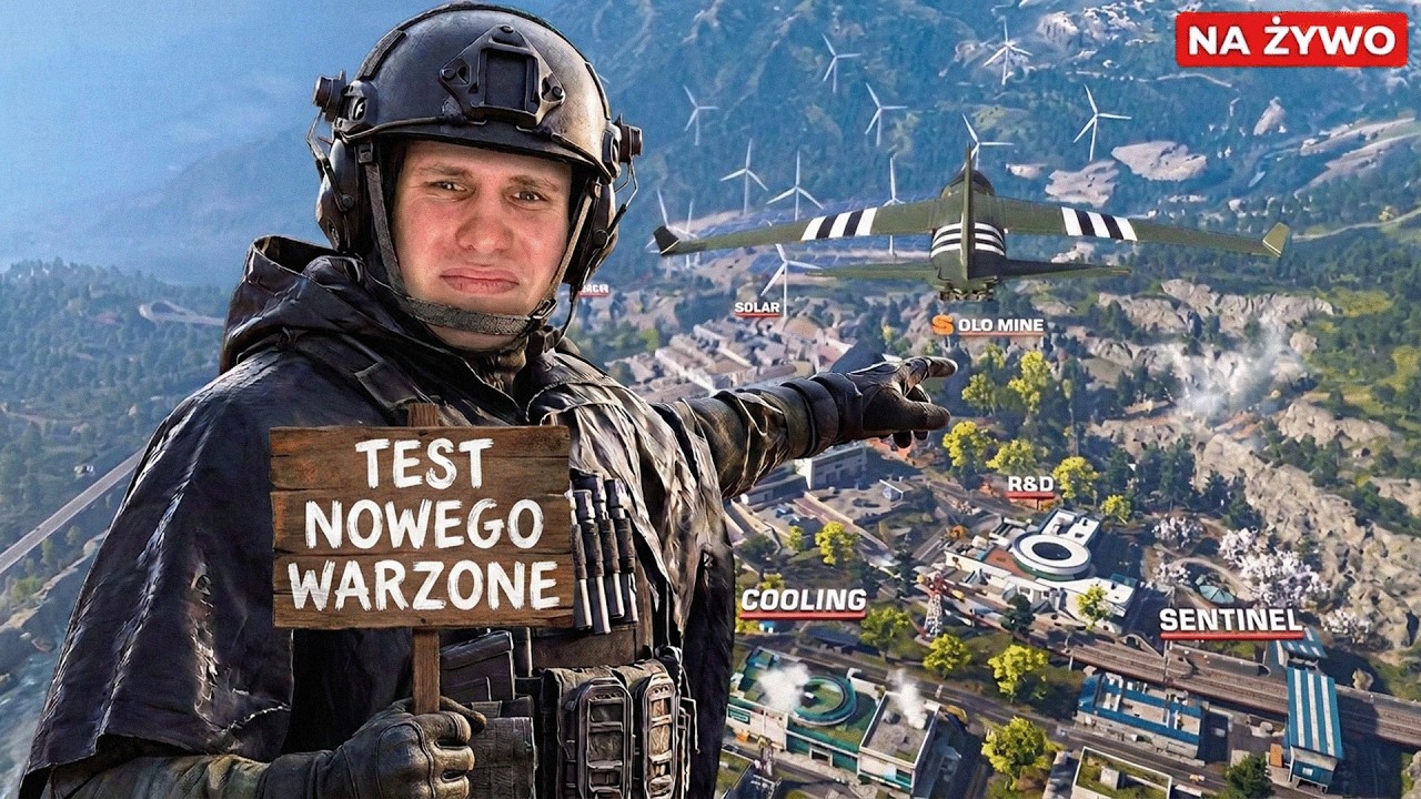🔴 NA ŻYWO: TEST NOWEGO WARZONE... NOWA MAPA ZODIAK & POWR&Oacute;T BETY MW4!!