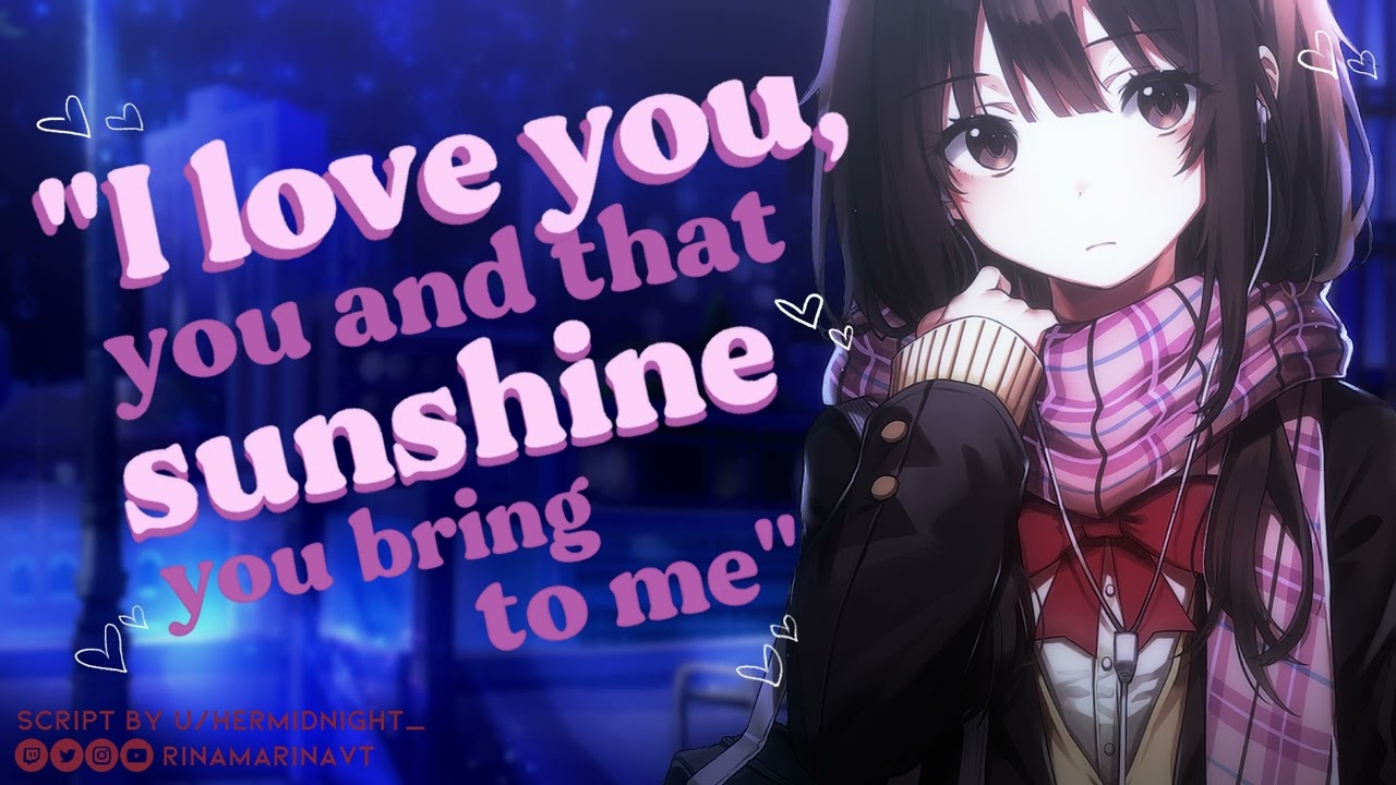 Online Friend Tells You How She Feels 🌃💙 [ASMR] [Roleplay] [Shy Speaker] [Confession] [Cute] [F4A]