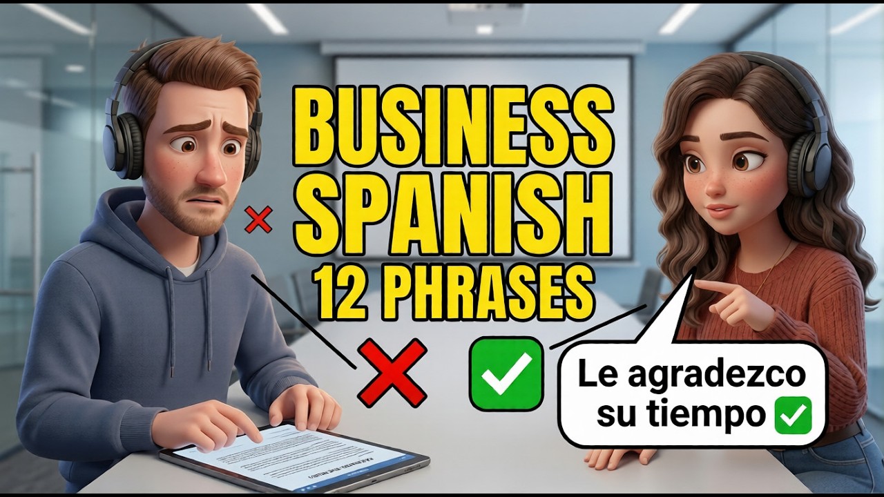 12 Spanish Phrases That Save You in Business Meetings