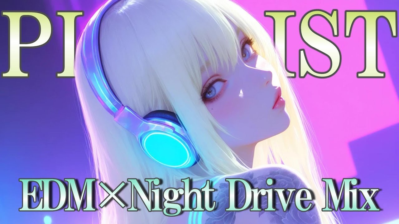 【洋楽playlist】夜を駆け抜けるエモEDM｜静かにアガる没入系BGM｜英語＋日本語Rap｜Night Drive Mix