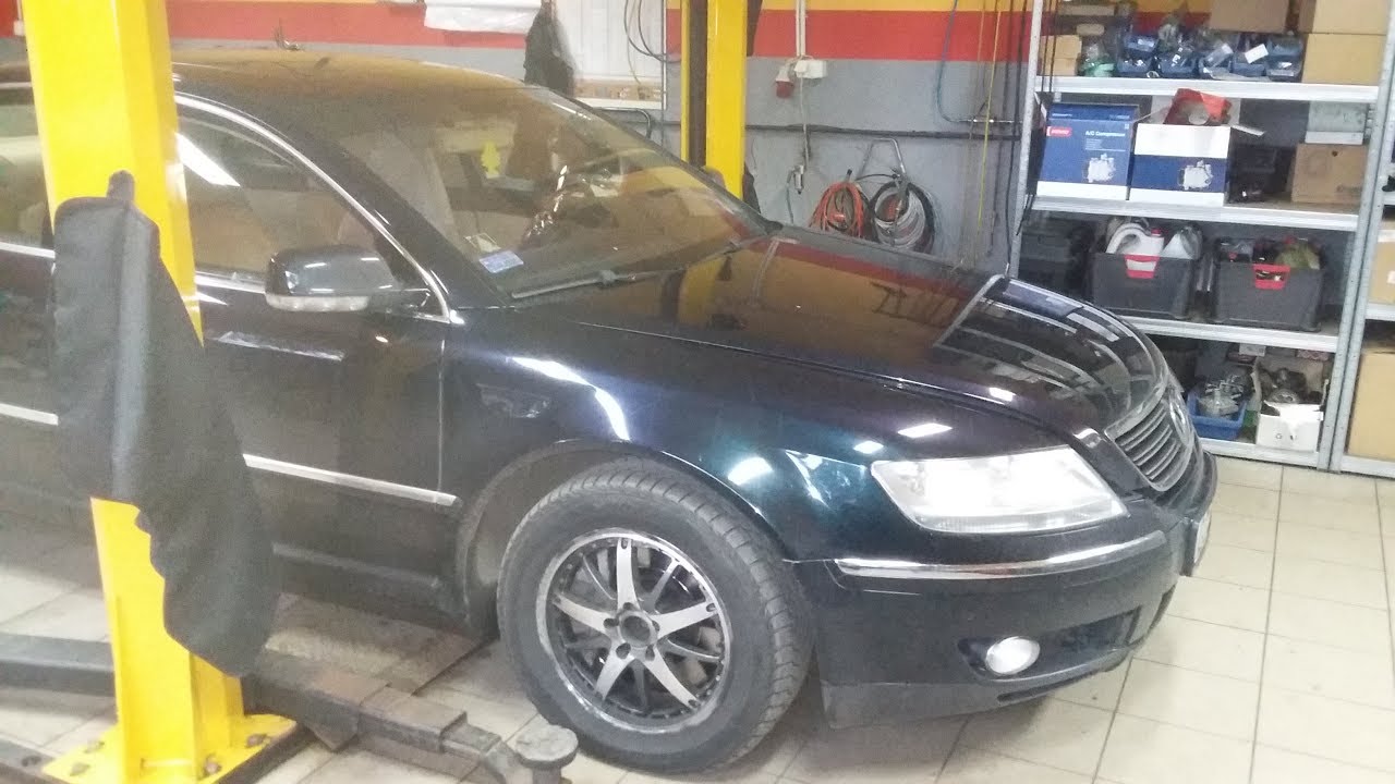 Webasto VW Phaeton- spalona elektronika