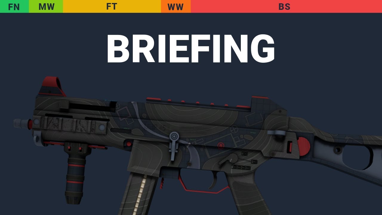 UMP-45 Briefing - Skin Float And Wear Preview